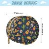 Taco Skull Navy Print Pacifier Holder Case with Clip Paci Holder Pacifier Storage Case Container Portable for Diaper Bag Baby Boy Girl Essentials view 3