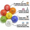 10-1000 Pcs Custom Stress Balls with Logo Text Personalized Stress Balls for Adults Bulk Customized Motivational Squeeze Balls Gifts for Office view 3