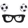 APXXAIBO Soccer Themed Fan Headband Glasses Set, Cheerleading Cheer Props, Party Decorations (Double football glasses,20) view 1