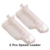 7-8mm Gel Ammo Speed Loader Capacity Quick Loader High-Speed Loading for Gel Gun Blaster,for 14+ (White) view 2