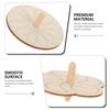 BESPORTBLE 18pcs Wooden Gyro DIY Painting Set, Creative Unfinished Spinning Tops Shapes, Educational Craft Supplies for s Art and Play view 3