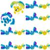 Fun Express 4 1/2" x 3 1/4" Easter Whimsy Chick Magnet Craft Kits - Makes 12 view 1