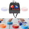 LeeQinersw 8 Balls for Children, Winter, Interactive Family Game with Bag for Classroom, Winter Sports Party, red and Blue view 4