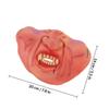 BESTonZON 3pcs Halloween Latex Half Face Mask Set Zombie, Witch Mouth, Scar Designs Masquerade Face Covers for Costume Party, Prank, Dress-up view 2