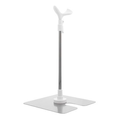 Abaodam Doll Stand Stainless Steel Figure Stand Rack with Square Base for 36-60cm Dolls Universal for Collectible Display and Shop Use