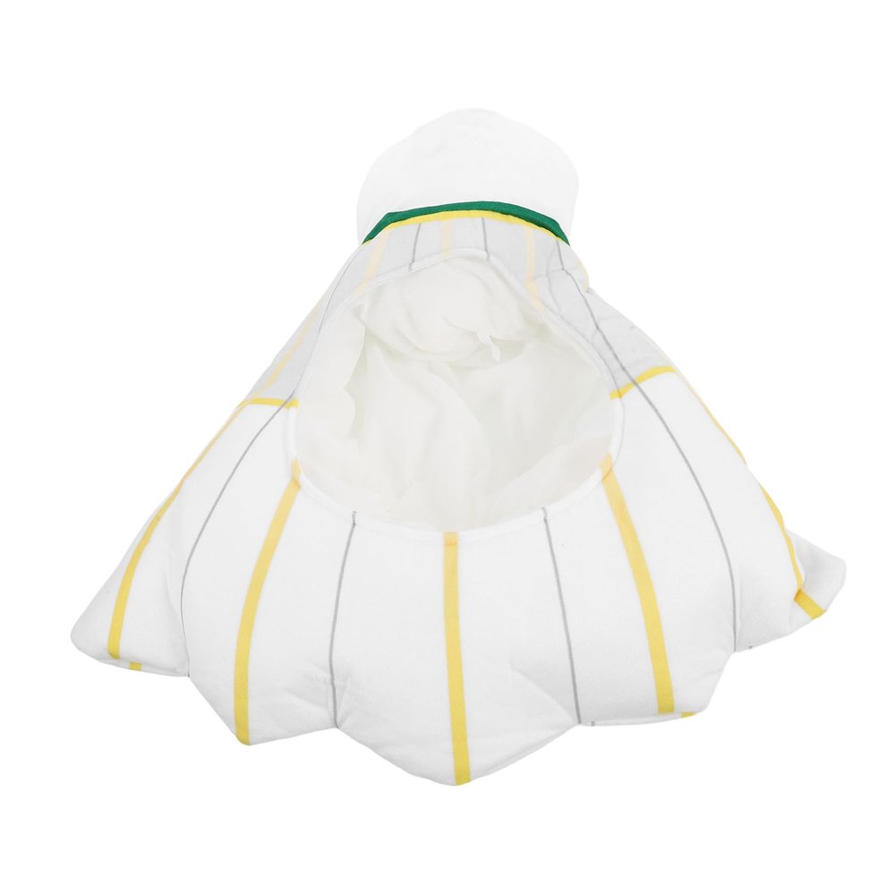 Beaupretty Plush Shuttlecock Hat Decorative Cosplay Headgear for Adults, Cartoon Style Masquerade Head Cover for Sports Events, Halloween, and Party Dress-up Accessories