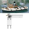 eMagTech CNC Aluminum 75mm RC Boat Rudder with Water Pickup Steering Upgrade Compatible with 40cm60cm RC Boats view 2