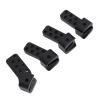 ToysCentral Basics RC Link Mounts, Aluminum Alloy, Rear Axle Anti Squat Mounts for SCX10 II AR44, with Multiple Angles and CNC Machining (Black) view 2