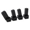 ToysCentral Basics RC Link Mounts, Aluminum Alloy, Rear Axle Anti Squat Mounts for SCX10 II AR44, with Multiple Angles and CNC Machining (Black) view 4
