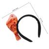 ARTIBETTER Funny Simulation Fried Chicken Leg Headband Thanksgiving Turkey Leg Hairpiece Party Favors Cosplay Headwear for Adults view 2