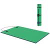 107.5x71.1x1.3in Green XPE Floating Mat Supports 484lbs Three-Layer Durability, Smooth Tanning Surface, Roll-Up Portability view 1