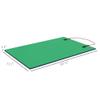 107.5x71.1x1.3in Green XPE Floating Mat Supports 484lbs Three-Layer Durability, Smooth Tanning Surface, Roll-Up Portability view 3