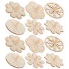 JOINPAYA 18pcs Wooden Gyro DIY Painting Spinning Tops Set Unfinished Wooden Gyro Craft for Creative Play and Classroom Art Projects view 1
