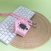 Silicone Cover Case for Bitzee Doghouse Interactive Toy, Protective Skin Sleeve with Lanyard Anti-Slip Anti-Scratch Protection for Bitzee Doghouse Electronic Pets Machine Case Accessories (Pink) view 3