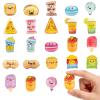 24PCS Animal Squishy Toys for Kids, Slow Rising Foam Squishies, for Kids, Easter Egg Fillers, Squishy Party Favors for Classroom Prizes, Safari-Themed Pinata Stuffers (Ice-Cream) view 1