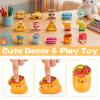 24PCS Animal Squishy Toys for Kids, Slow Rising Foam Squishies, for Kids, Easter Egg Fillers, Squishy Party Favors for Classroom Prizes, Safari-Themed Pinata Stuffers (Ice-Cream) view 3