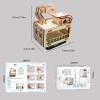 2 Sets Interactive Wooden Cable Car Model Set Educational Science Toy for Imagination and Logical Thinking Hands on Learning Toy view 3