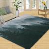 Forest Rug for Kids Room, Misty Forest Rug 5x6, Natural Scenery Bedroom Rugs Washable & Non Slip Carpet for Home Decor view 3