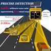 24" Solar Powered Radar Speed Display Sign | LED Digital Speed Limit Indicator | Flashing Radar Feedback Sign | Aluminum Road Warning Board with 3-Digit Display view 3