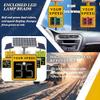 24" Solar Powered Radar Speed Display Sign | LED Digital Speed Limit Indicator | Flashing Radar Feedback Sign | Aluminum Road Warning Board with 3-Digit Display view 4