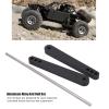 Aluminum Alloy Anti Roll Bar Set, Anti Tilt Rod Balancing Pole for Axial Wraith RR10 1/10 RC Car, Steel Sway Bar with Multiple Mounting Holes for Tuning Suspension Articulation (Black) view 2
