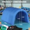 Inflatable Tunnel Sports Tunnel Entrance with 250W Blower Football Tunnel Tent Entryway for Business Advertise Party Exhibition Promotion Supermarket,School,Street,Shop view 2