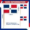 Domensi 500 Pcs Dominican Republic Toothpick Flag Dominican Party Decor view 2