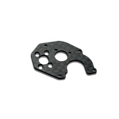 RC car Components Compatible with Axial for SCX24 AX24 1/24 RC Car Upgrade Parts Accessories Carbon Fiber Pattern Motor Mount Plate
