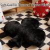 Soft Casino Themed Throw Pillow, Funny Poker Plush Pillow, 22.8x17.7in Casino Idea Decorations, Realistic Playing Card Heart-Shaped Pillows, for Couch Chair Bed Decorations (Diamonds) view 4