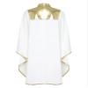 JEATHA Kids Boys Batwing Sleeve Metallic Praise Dance Costume Judge Robe Choir Church Liturgical Worship Gown White 14 Years view 4