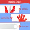 Lovecheer 8PCS Big Hand Clappers Noisemakers 11 Inch Cheer Clappers Blue and Red Noise Makers for Basketball Hockey Sports Team Spirit Cheerleading view 3