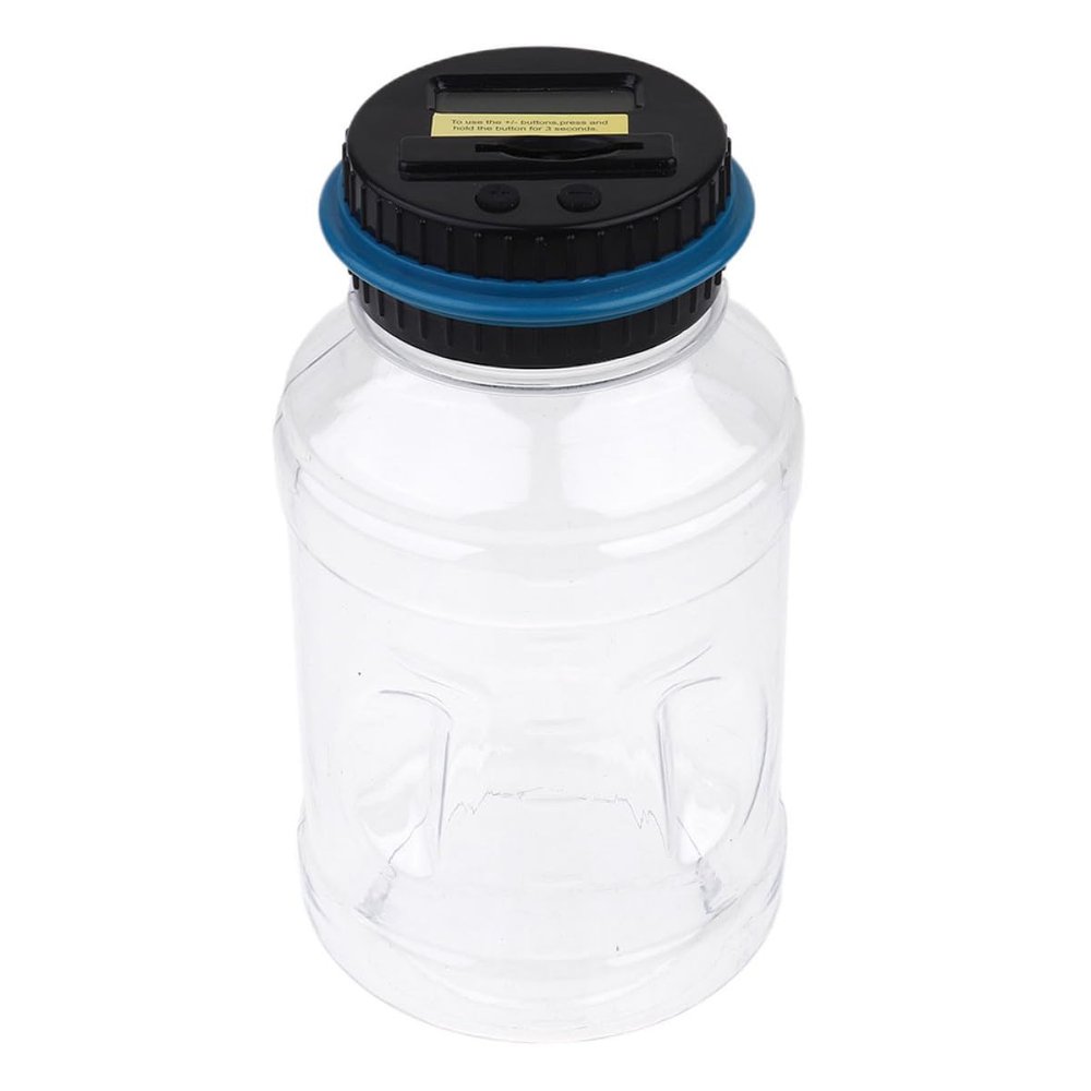 Digital Counting Coin Bank for Japanese Yen, Educational Savings