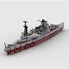 AxiomBricks 1/485 Scale WWII Japanese Cruiser Building Set, British Rodney Battleship Building Blocks Set, Collection for Military Enthusiast and Adult (864PCS) view 2