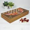 19.6" Persian Khatam Backgammon Set Handmade Wooden Inlay Board Game for Adults Luxury Gift for Dad, Husband or Anniversary view 1