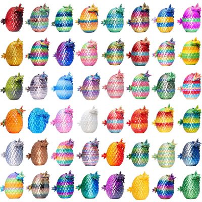 48 PCS 3D Printed Dragon Egg with Articulated Dragon Inside, Bulk Mystery Dragon Egg Toy for Party Favors, Classroom Prizes, Birthday Goodie Bag Fillers, Christmas Easter Basket Stuffers Surprise Eggs