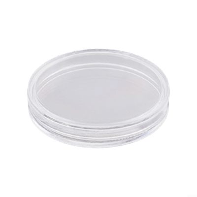 100pcs Clear Plastic Coin Capsules 22mm Round Storage Holder Transparent Case Secure Coin Display Dustproof Scratch Resistant Coin Protector Organizer for Numismatic Collections
