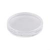 100pcs Clear Plastic Coin Capsules 22mm Round Storage Holder Transparent Case Secure Coin Display Dustproof Scratch Resistant Coin Protector Organizer for Numismatic Collections view 1