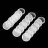 100pcs Clear Plastic Coin Capsules 22mm Round Storage Holder Transparent Case Secure Coin Display Dustproof Scratch Resistant Coin Protector Organizer for Numismatic Collections view 3