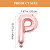 VOSAREA Graduation Balloons Set Rose Gold Foil Balloons Class of 2023 Prom Party Decorations Graduation Season Party Supplies view 2