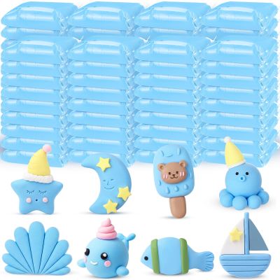 VioraWhite 72 Pcs 38oz Air Dry Clay Bulk Modeling Ultra Lightweight Foam Modeling Clay for Kids Adults DIY Gifts Party Arts Crafts and School Project Supplies (Sky Blue)