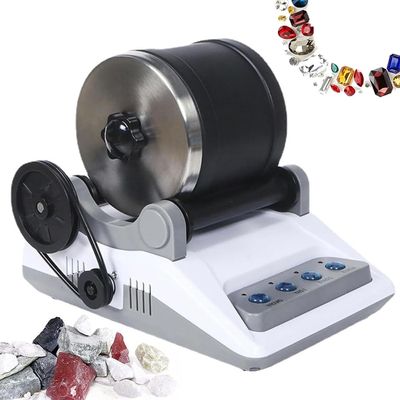 UILMLIO Rock Tumbler Machine Kit, Professional Rock Tumbler Kit, Detachable Design, for Rocks and Gemstones, Perfect Educational Toy and Gift for Kids and Adults for All Ages Polishing Projects