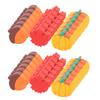 SKISUNO 50pcs Fall Mini Erasers Pumpkin Acorn Maple Leaf Pencil Erasers with Hole for Thanksgiving Classroom Rewards Autumn Party Supplies view 1