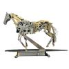 3D Metal Puzzle for Adults, 3D Metal Mechanical Horse Model Kit, Dynamic Moving Bionic Mechanical Horse with Brushless Motor, Bionic Kinetic Animal Assembly Model, Desk Decor & STEM Gift, 300+PCS view 1