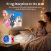 Story Projector for Kids, Bedtime Projector Machine with Voice Narration, 6 Fairy Tales Slides, Adjustable Focus, Night Light, Toy Gift for Toddlers Boys & Girls Ages 3+ view 2