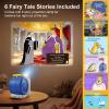 Story Projector for Kids, Bedtime Projector Machine with Voice Narration, 6 Fairy Tales Slides, Adjustable Focus, Night Light, Toy Gift for Toddlers Boys & Girls Ages 3+ view 4