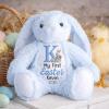 84WONDER My Blessed Communion Day - Personalized Stuffed Bunny - My First Communion Plush Bunny - First Communion Gift for Boys, Religious Keepsake for Catholic and Christian Faith view 3