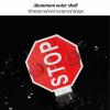 Asiwnshw 12V-24V Stop Signs, School Bus Stop Signal Light, Electric LED Stop Sign for School Buses, Aluminum School Bus Parking Signal Arm, Side-Mounted (1pcs) view 2