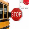 Asiwnshw 12V-24V Stop Signs, School Bus Stop Signal Light, Electric LED Stop Sign for School Buses, Aluminum School Bus Parking Signal Arm, Side-Mounted (1pcs) view 4