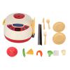 BTSEURY Kids Rice Cooker Toy, Smart Spray Kids Rice Cooker, Kitchen Cooking Playset Simulation Cooking Toys with Music (Red Spray) view 3