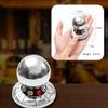 Desk Decision Maker for Office Workers - Zinc Alloy Fidget Spin Ball, Creative Choice Predictor for Party Games & Team Building, Funny Metal Fortune Teller Desktop Decor view 2